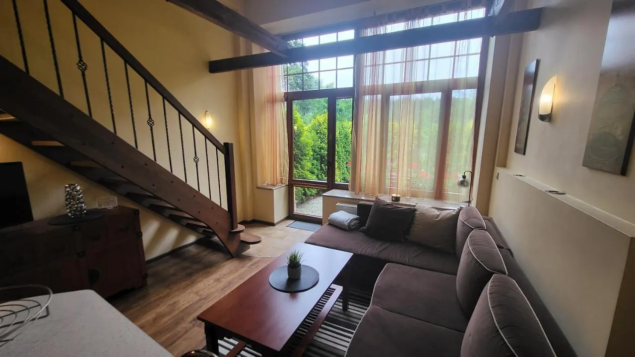 Apartament Jozefina 8 Dwupoziomowy Z Tarasem Szklarska Poręba Polska
